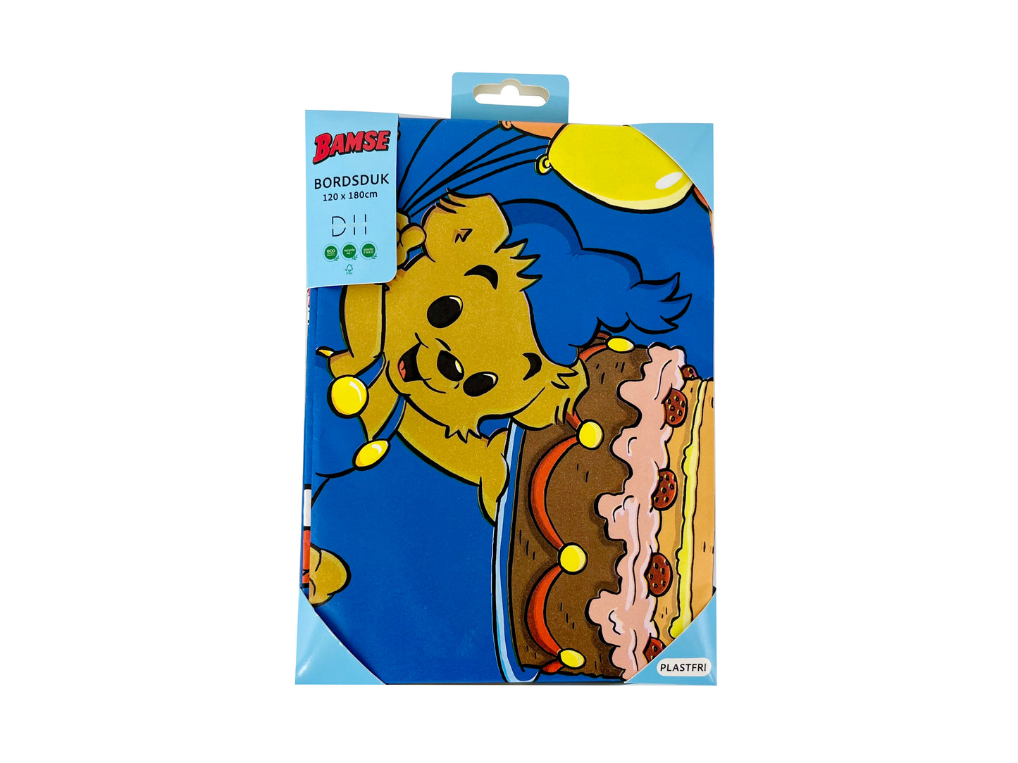 Bordsduk Papper, 1st, Bamse