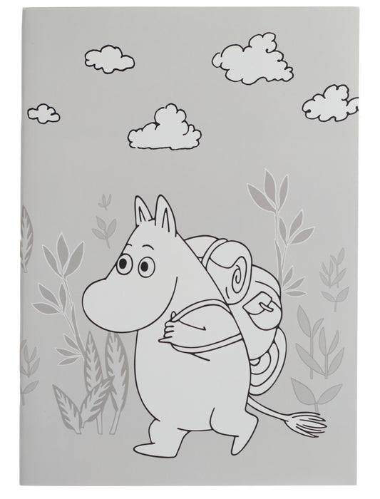 204258 Notebook A4, Grå, Mumin