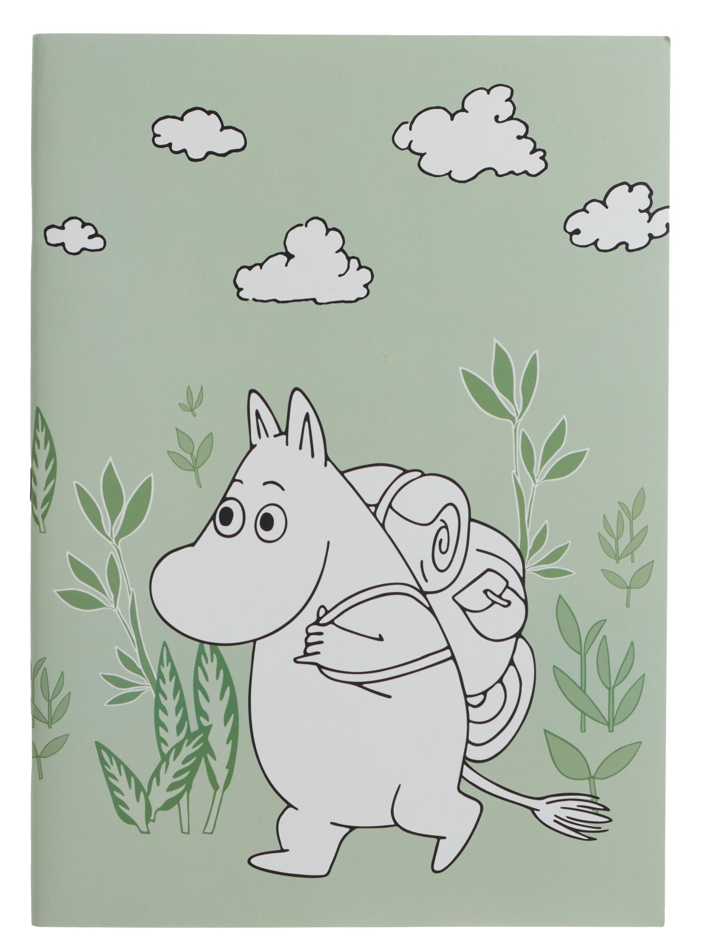 204259 Notebook A4, Grön, Mumin