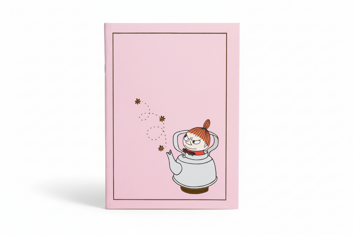 204410 ∙ Soft cover, Notebook A6, Ljusrosa, Lilla My