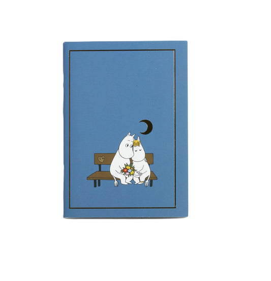204413 ∙ Soft cover, Notebook A6, Mörkblå, Mumin & Snorkfröken