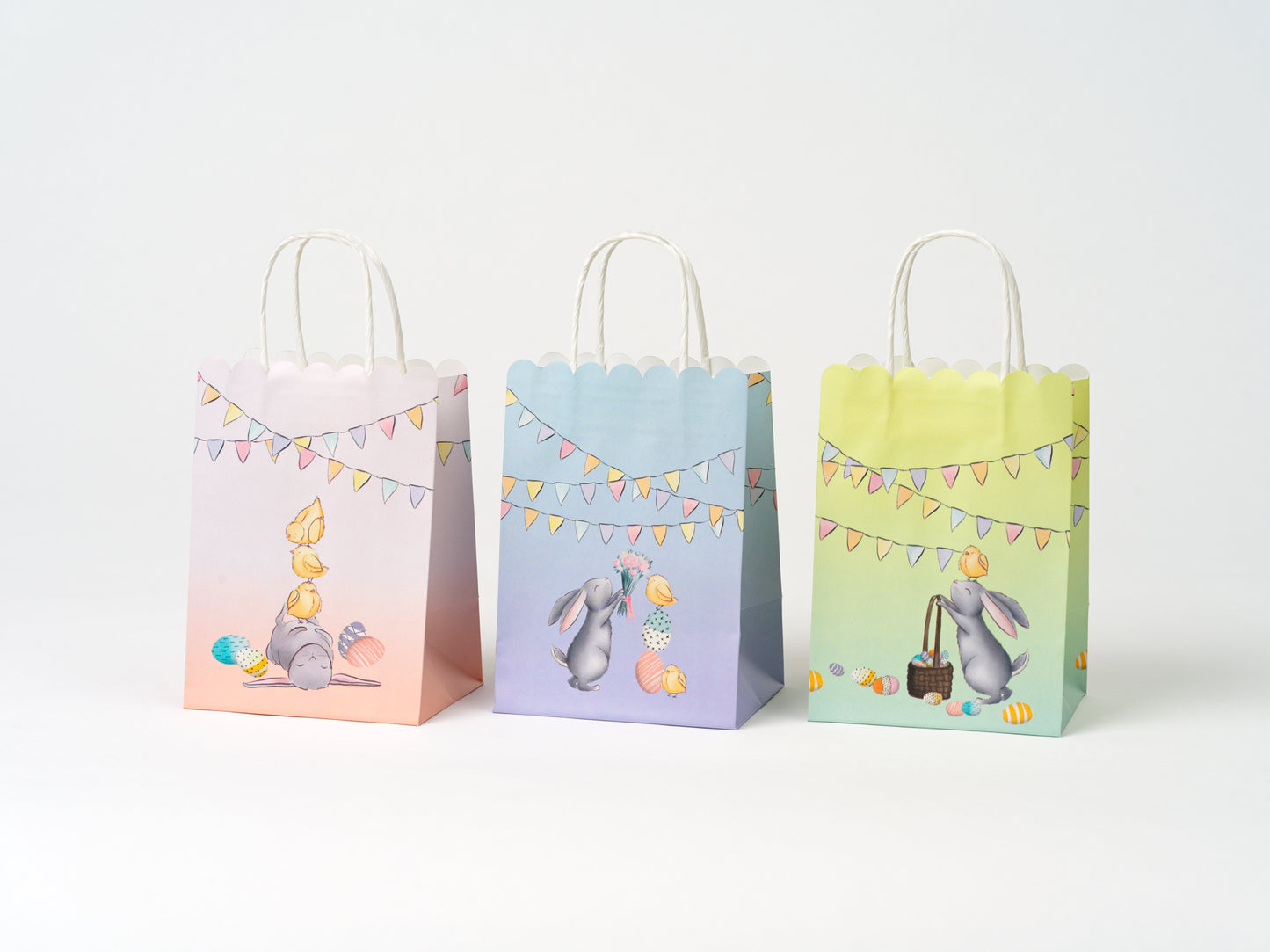 Easter bags, 12 pcs, Easter