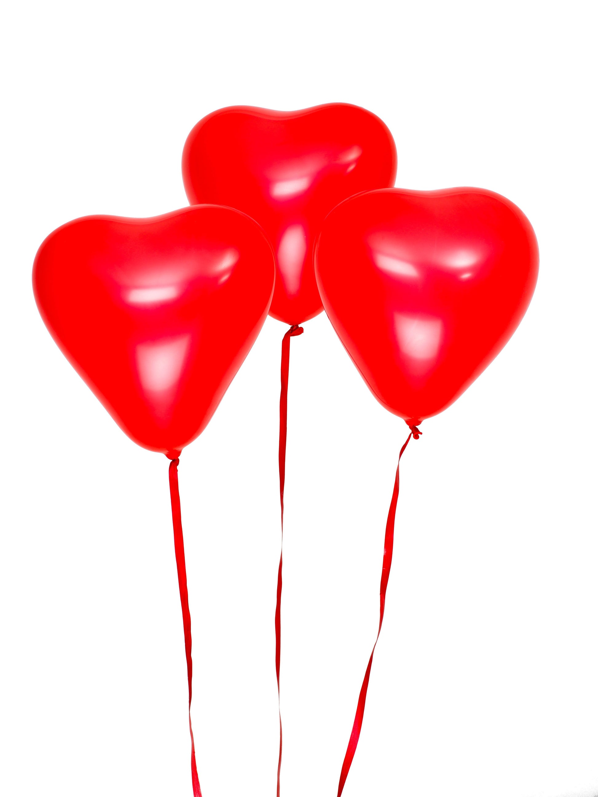 Hjärtformade ballonger 30cm, 8st, Valentine DesignHouse95 - Ballonggrossist - Designhouse95 - Grossist Ballonger - Snabba Leveranser - Engångsartiklar, Student, Jul, Nyår, Fest, Kalas