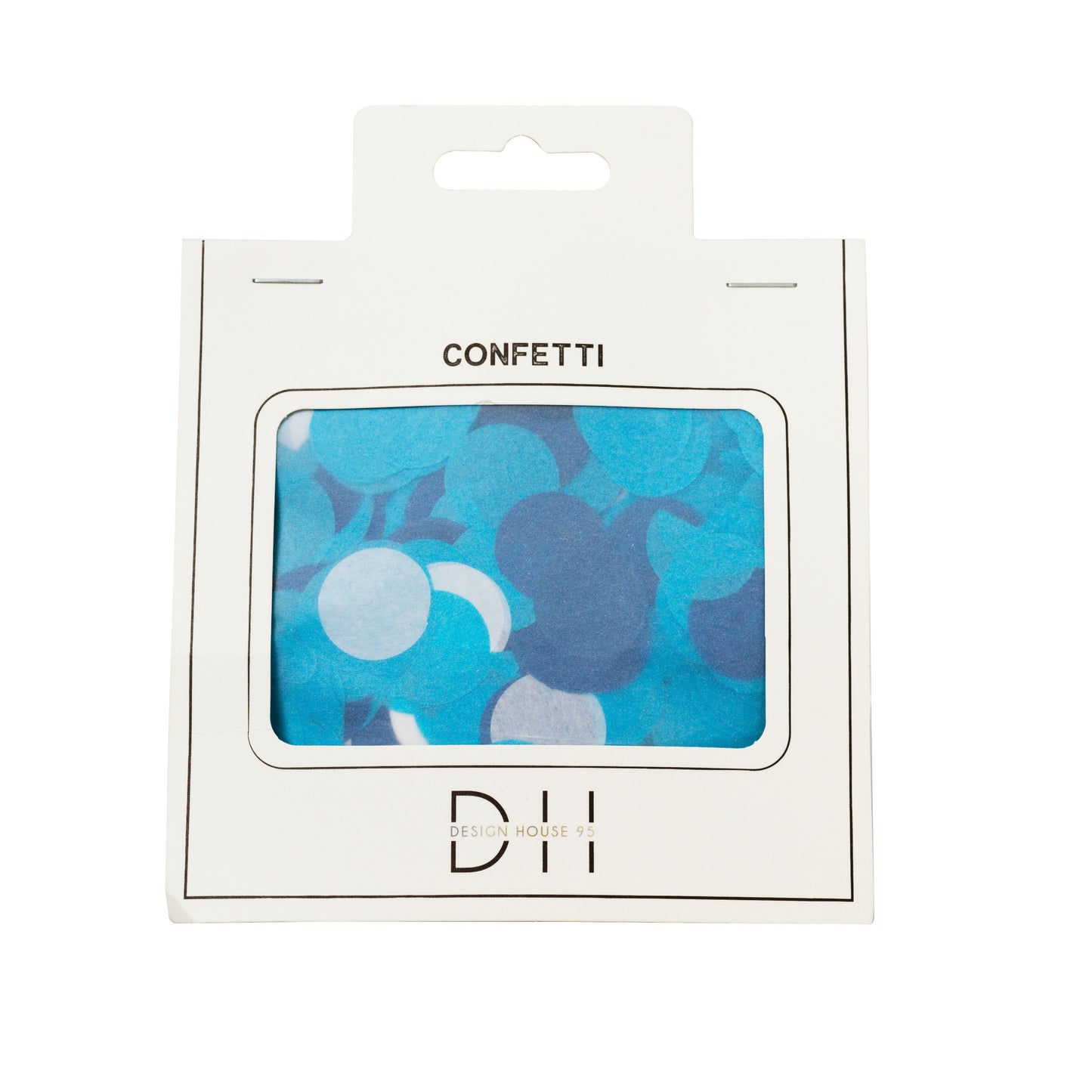 Confetti 30 grams, blue/white