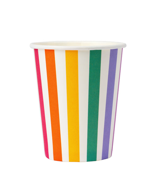 Paper cup 250ml, 8pcs, Karusell
