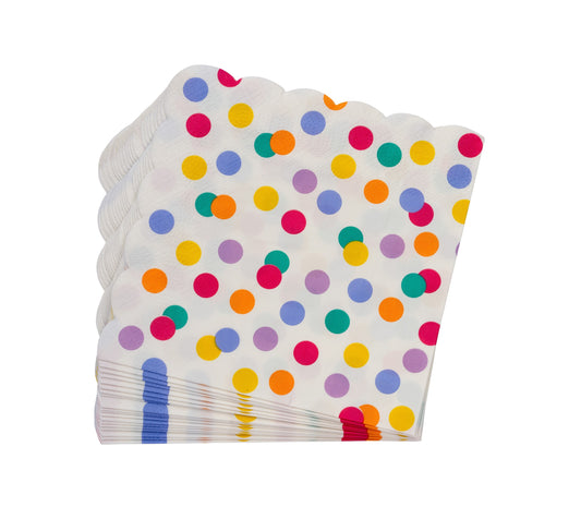 Napkin 20pcs, 3-layer, Confetti